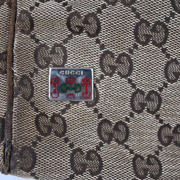 Gucci GG Supreme Canvas Web Shoulder Bag - Picture 9 of 16